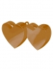 Utezi BALLOON WEIGHT DOUBLE HEART GOLD 170g