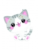 LRG SHP XL KAWAII KITTY P35